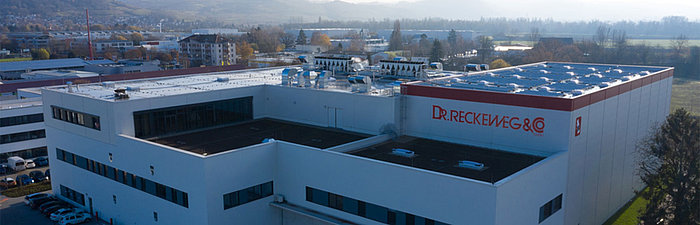 Produktionsstätte von Dr.Reckeweg von oben